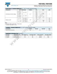 VI30100SHM3/4W Datasheet Page 2