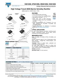 VI30120SHM3/4W Datasheet Cover