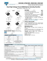 VI30150C-E3/4W Datasheet Cover