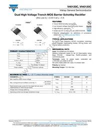 VI40120CHM3/4W Datasheet Cover