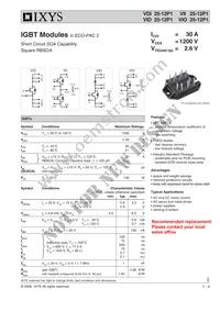 VIO25-12P1 Datasheet Cover