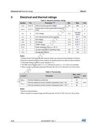VIPER011XS Datasheet Page 6