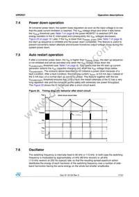 VIPER27LD Datasheet Page 17