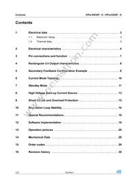 VIPER53ESP-E Datasheet Page 2