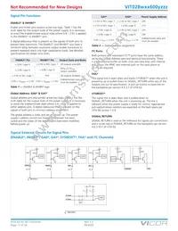 VIT028H3U600C002 Datasheet Page 17