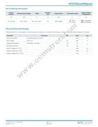 VIT270H3U600C002 Datasheet Page 4