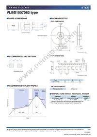 VLBS1007083T-R20L Datasheet Page 3