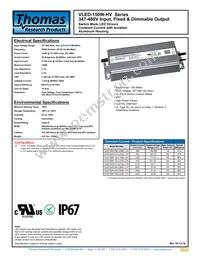 VLED150W-214-C0700-D-HV Datasheet Cover