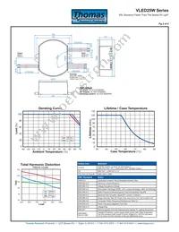 VLED25W-025-C1050-D Datasheet Page 2