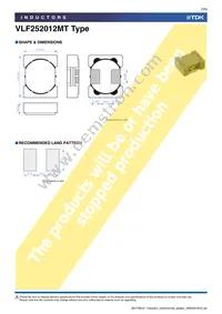 VLF252012MT-2R2M Datasheet Page 5