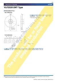 VLF252012MT-2R2M Datasheet Page 9