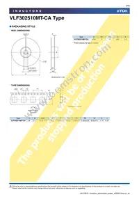 VLF302510MT-220M-CA Datasheet Page 9
