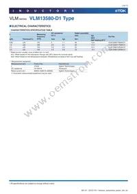 VLM13580T-3R3M-D1 Datasheet Page 14