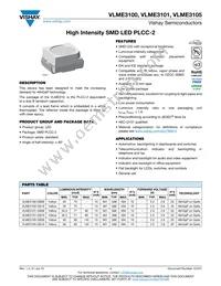 VLME3101-GS18 Datasheet Cover