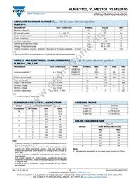 VLME3101-GS18 Datasheet Page 2
