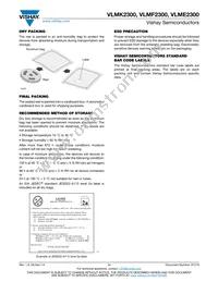 VLMF2300-GS08 Datasheet Page 11