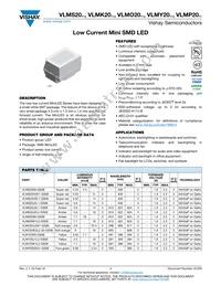 VLMK20J2L1-GS08 Datasheet Cover