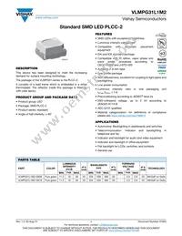 VLMPG31L1M2-GS18 Datasheet Cover