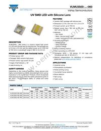 VLMU3500-395-060 Datasheet Cover