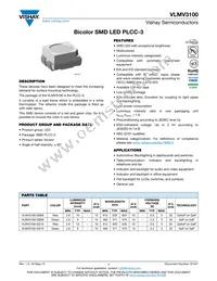 VLMV3100-GS18 Datasheet Cover