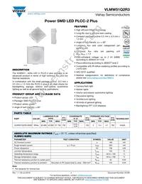 VLMW51Q2R3-GS08 Datasheet Cover