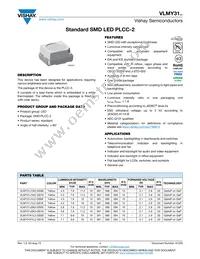 VLMY31J2K2-GS18 Datasheet Cover