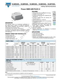 VLMY335U1V2-GS08 Datasheet Cover