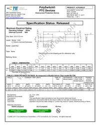 VLP220ULF Datasheet Cover