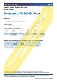 VLP6045LT-3R3N Datasheet Page 3