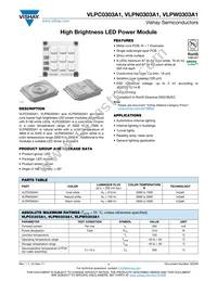 VLPC0303A1 Datasheet Cover