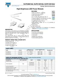 VLPC0601A2 Datasheet Cover