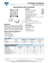 VLPW0303A2 Datasheet Cover