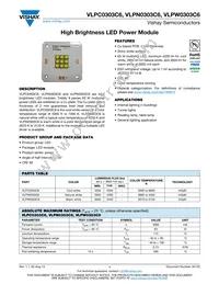 VLPW0303C6 Datasheet Cover