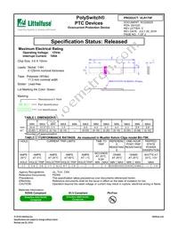 VLR170F Datasheet Cover