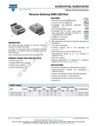 VLRK31R1S2-GS08 Datasheet Cover