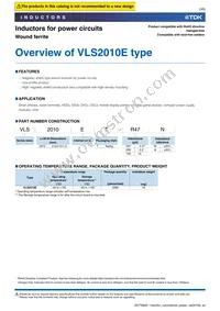 VLS2010ET-220M Datasheet Page 3