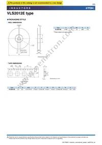 VLS2012ET-2R2M Datasheet Page 9