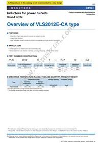 VLS2012ET-R68N-CA Datasheet Page 3
