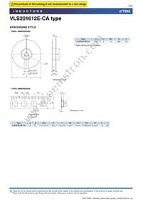 VLS201612ET-R68N-CA Datasheet Page 9