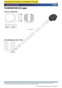 VLS252010ET-R47N-CA Datasheet Page 5