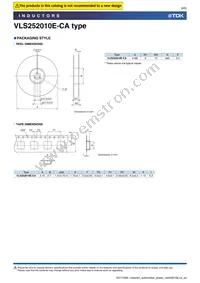 VLS252010ET-R47N-CA Datasheet Page 9