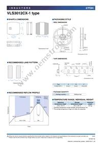 VLS3012CX-470M-1 Datasheet Page 3