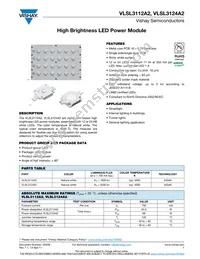 VLSL3124A2 Datasheet Cover