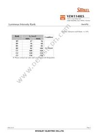 VLW1148LS-TR Datasheet Page 5