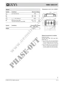 VMM1000-01P Datasheet Page 2