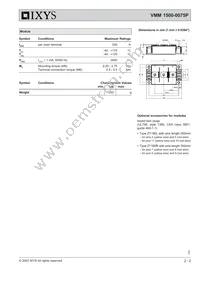 VMM1500-0075P Datasheet Page 2