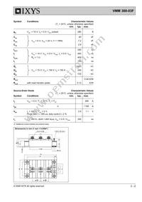 VMM300-03F Datasheet Page 2