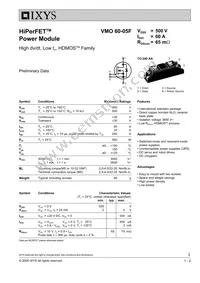VMO60-05F Datasheet Cover