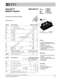 VMO650-01F Datasheet Cover