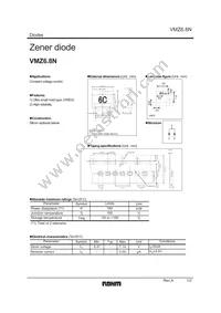 VMZ6.8NT2L Datasheet Cover